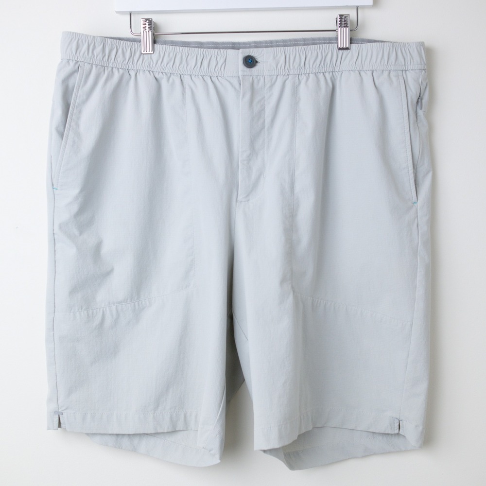 Tommy Bahama Chip Shot Pull On Shorts Mens 1XLB Gray IslandZone Big Tall Golf - Picture 1 of 12